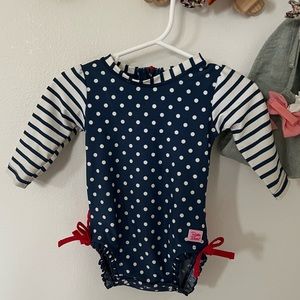 Ruffle Butts baby girl swimsuit